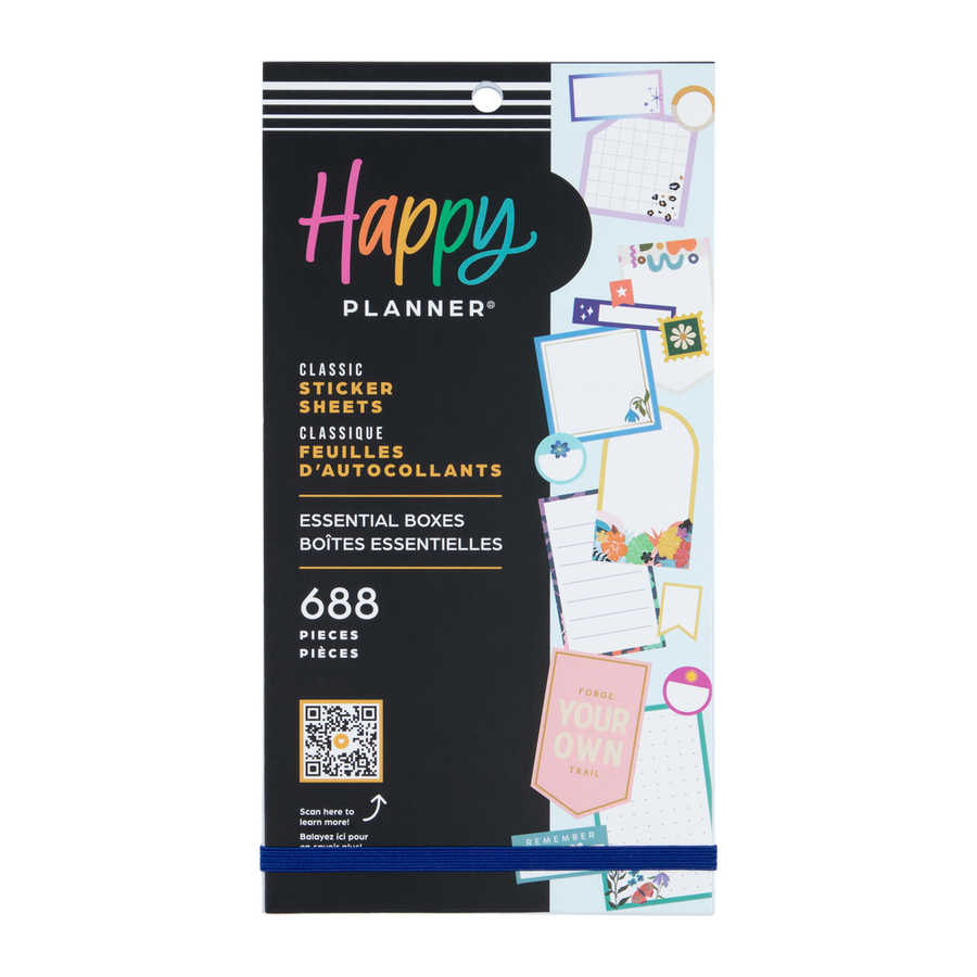 Happy deals Planner Stickers Bundle & Storage Boxes