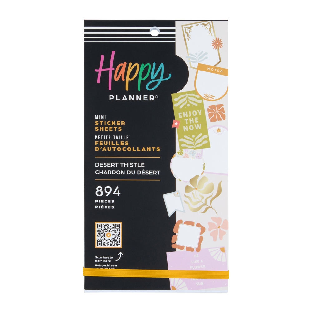 Desert Thistle Value Pack Stickers Mini Happy Planner Desert thistle value pack stickers mini happy planner