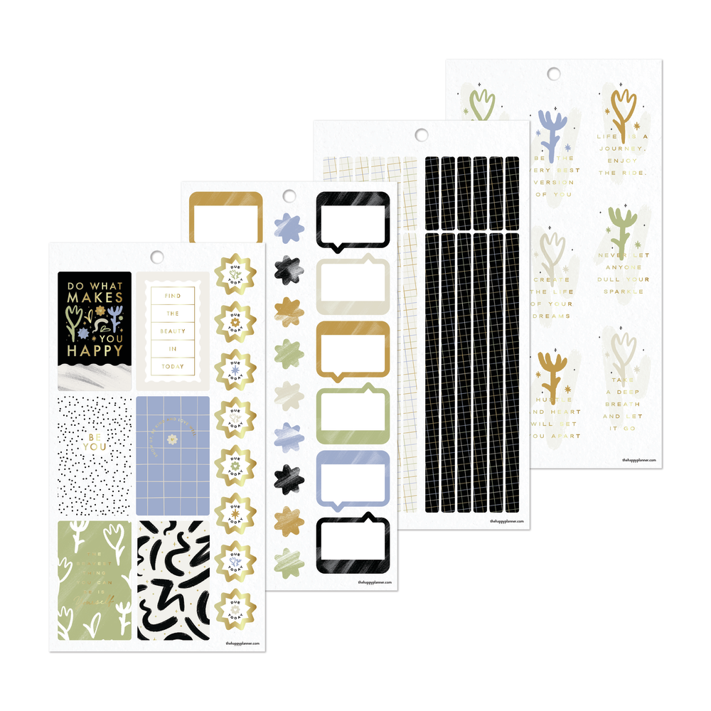 Bon Plan Sticker Quirky Plans Student - Value Pack Stickers – Happy Planner