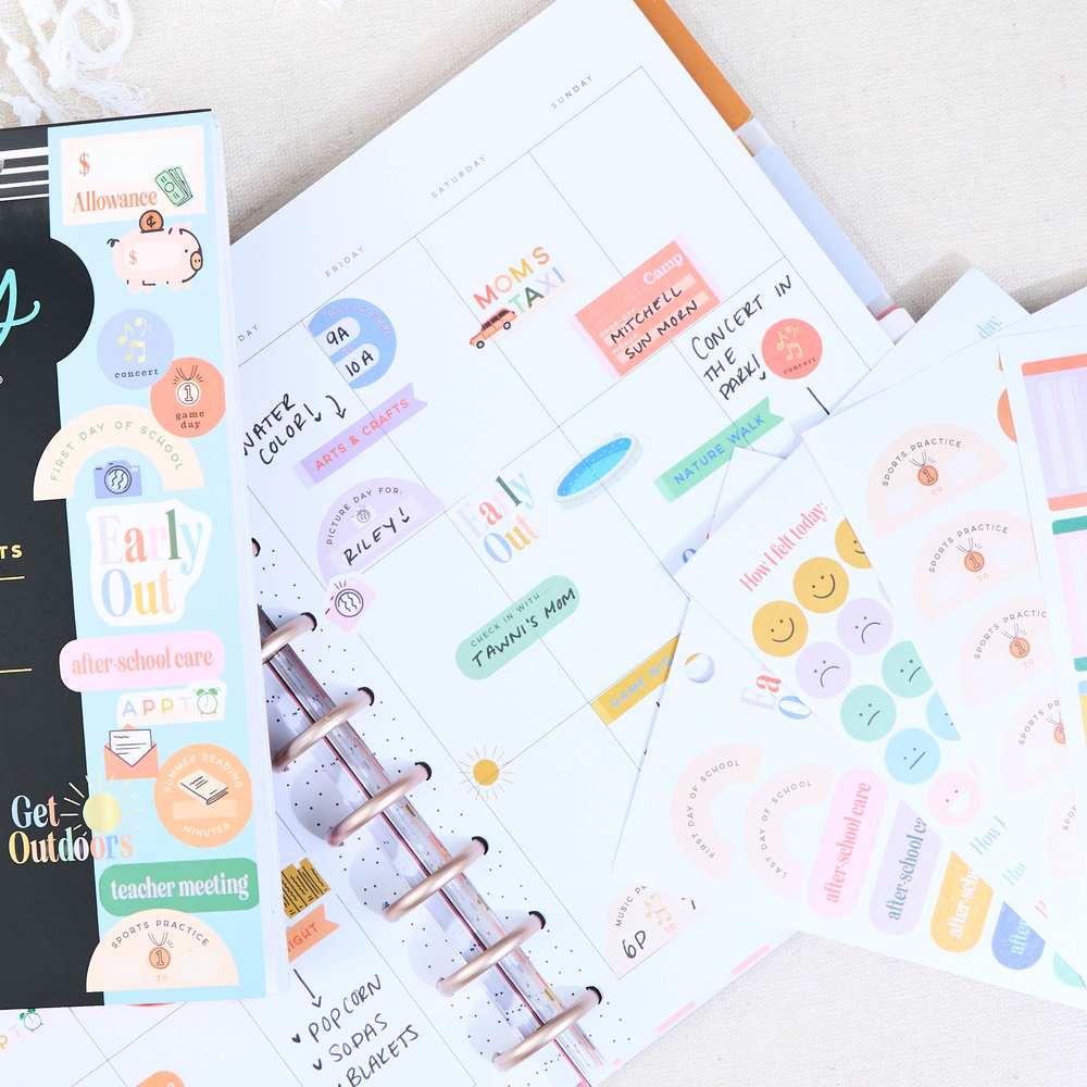 Activity Time Sticker Kids' Activities - Value Pack Stickers – Happy Planner