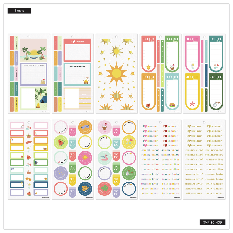 Summer Events - Value Pack Stickers