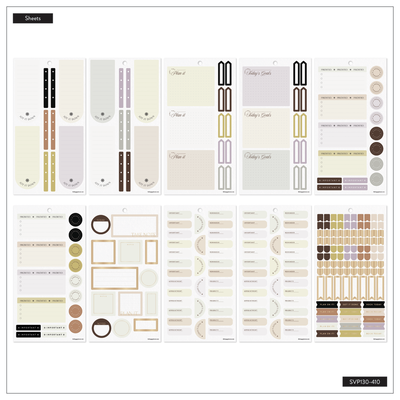 Neutral Chic - Value Pack Stickers