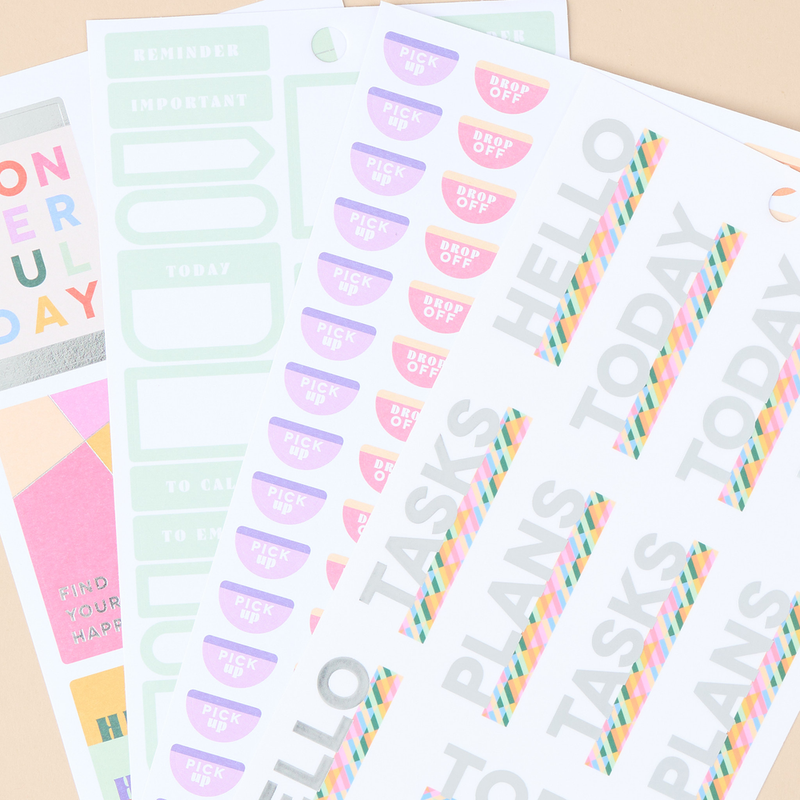 Building Blocks - Value Pack Stickers – Happy Planner