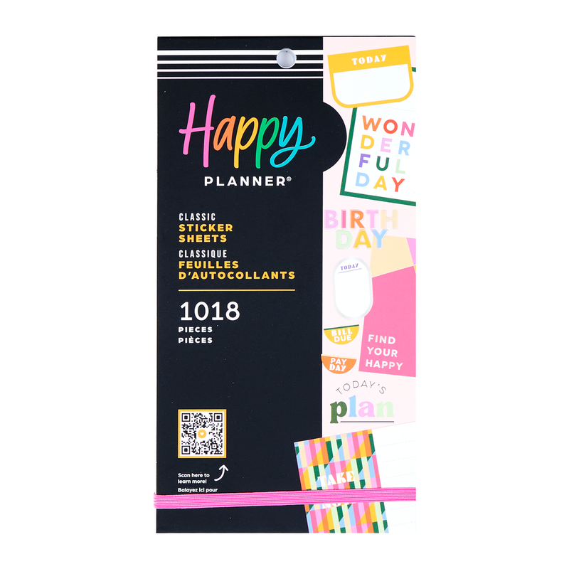 Building Blocks - Value Pack Stickers – Happy Planner