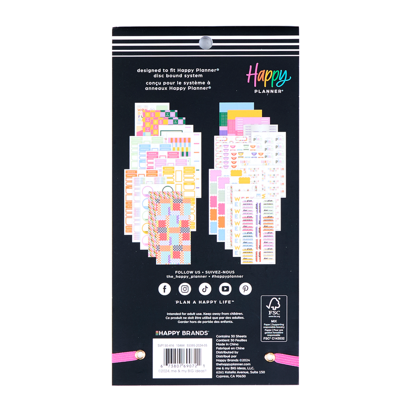 Building Blocks - Value Pack Stickers – Happy Planner