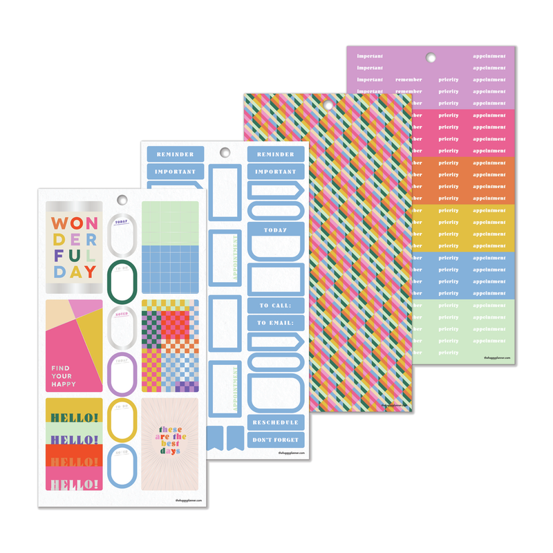Building Blocks - Value Pack Stickers – Happy Planner