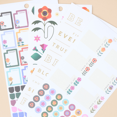 Radiant Garden - Value Pack Stickers - Mini