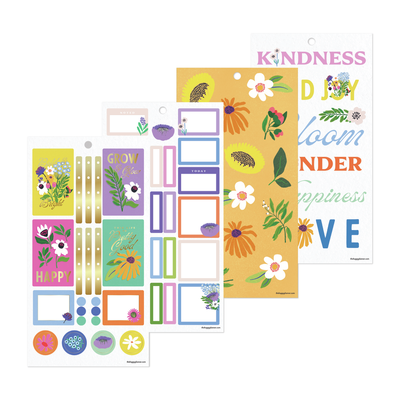 Brilliant Blooms - Value Pack Stickers