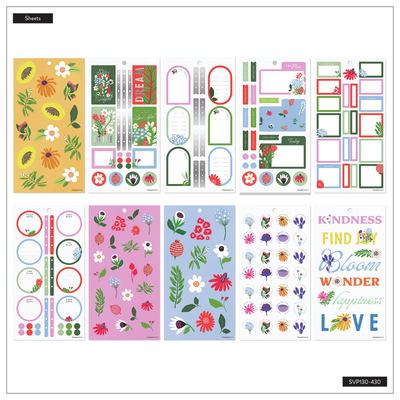 Brilliant Blooms - Value Pack Stickers