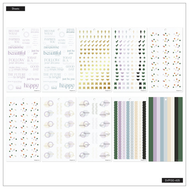 Mauve & Moss - Value Pack Stickers