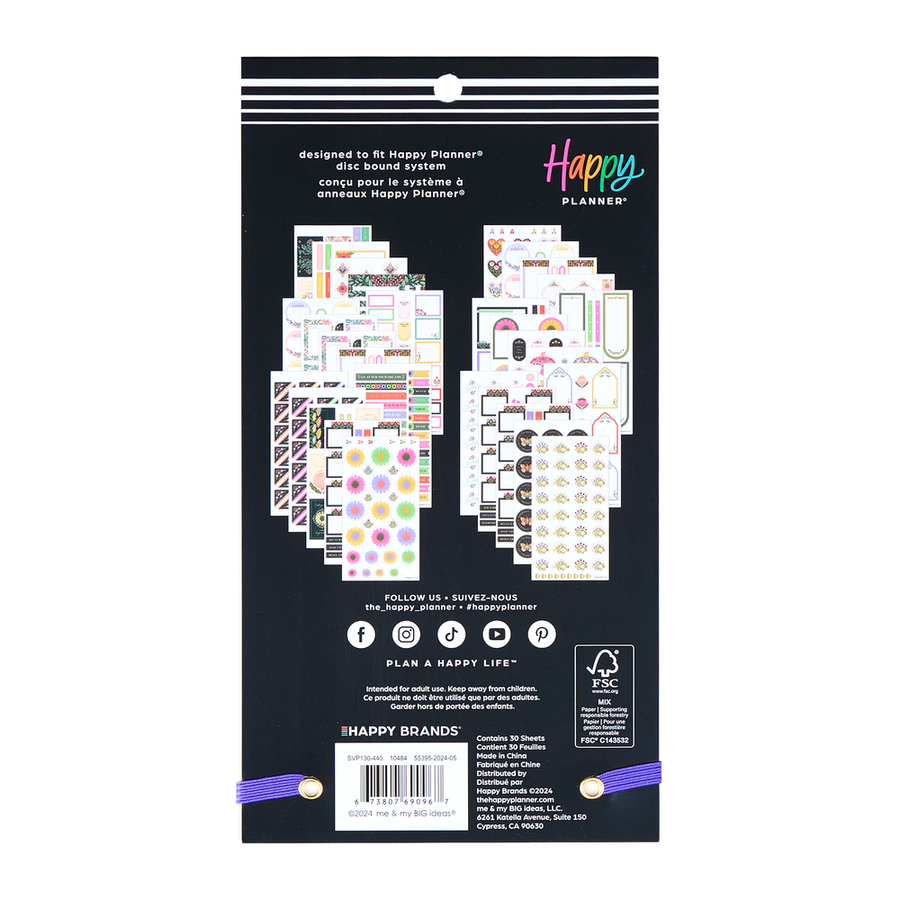 The Happy Planner Sticker Book Variety Bundle Set - All Brand deals New!