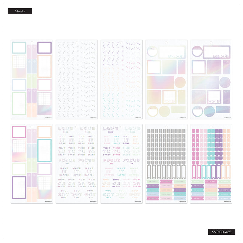 Prism & Pearl - Value Pack Stickers – Happy Planner