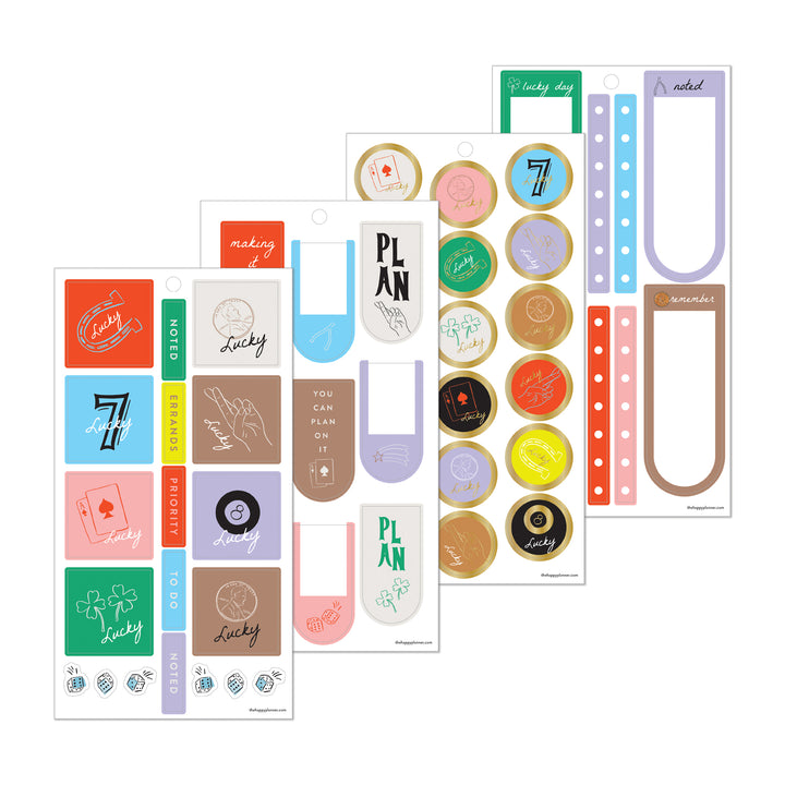 Lucky Day - Value Pack Stickers – Happy Planner