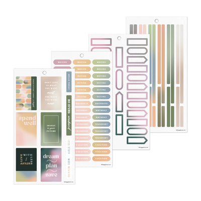 Savvy Budgeter - Value Pack Stickers