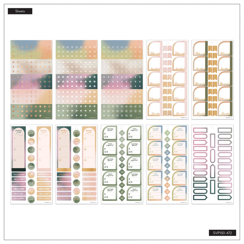 Savvy Budgeter - Value Pack Stickers