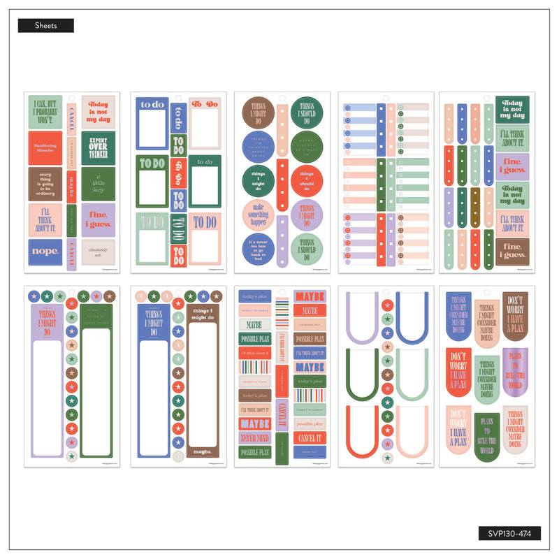 Current Mood - Value Pack Stickers