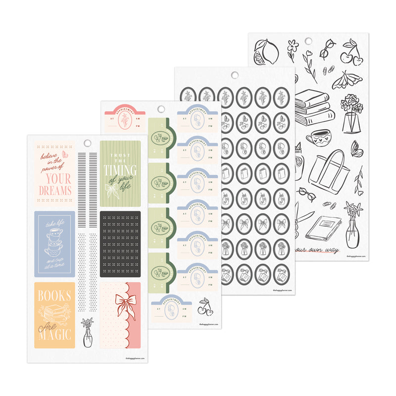 Café Coquette - Value Pack Stickers
