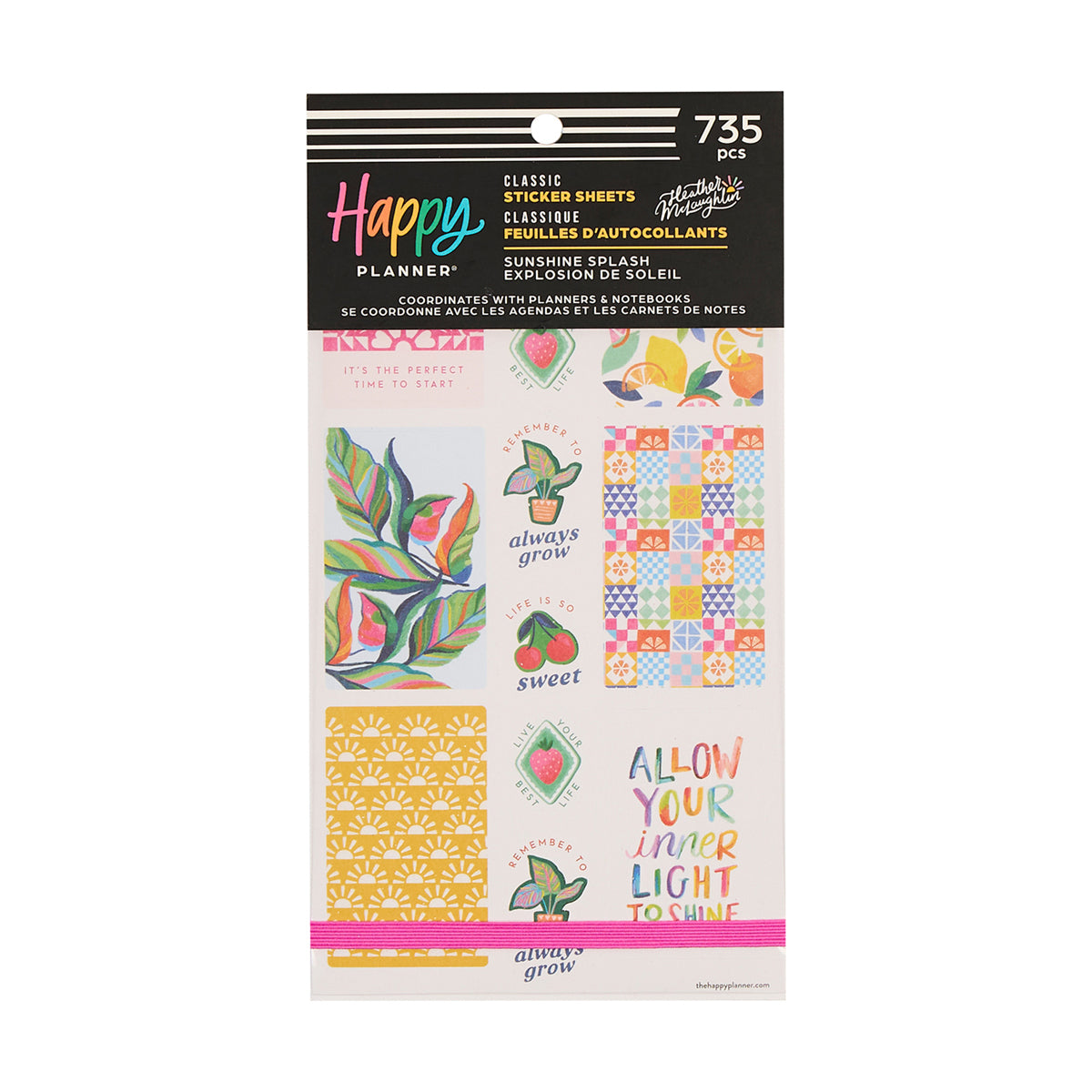 Sunshine Splash - Value Pack Stickers – Happy Planner