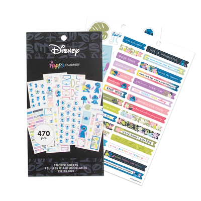 Disney Aloha Stitch - Notebook + Sticker Bundle