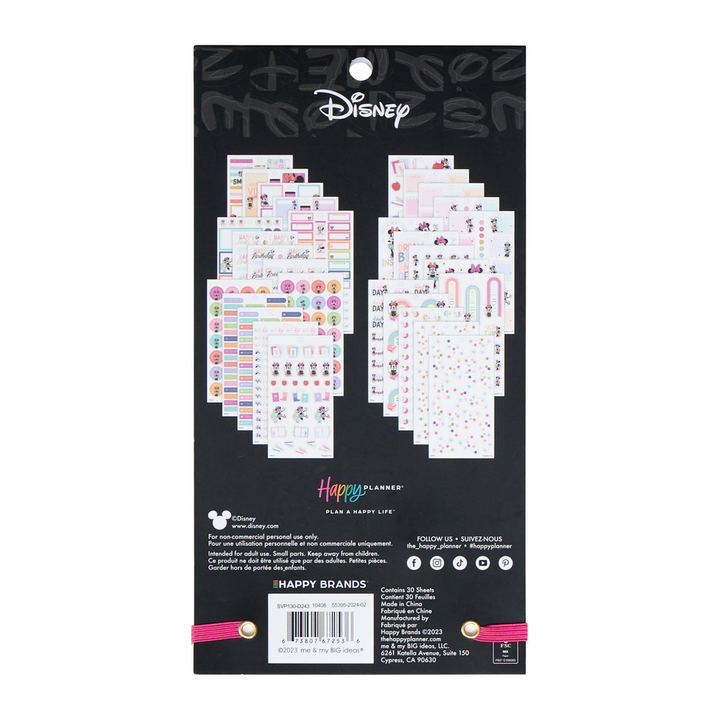 Happy store planner stickers Disney