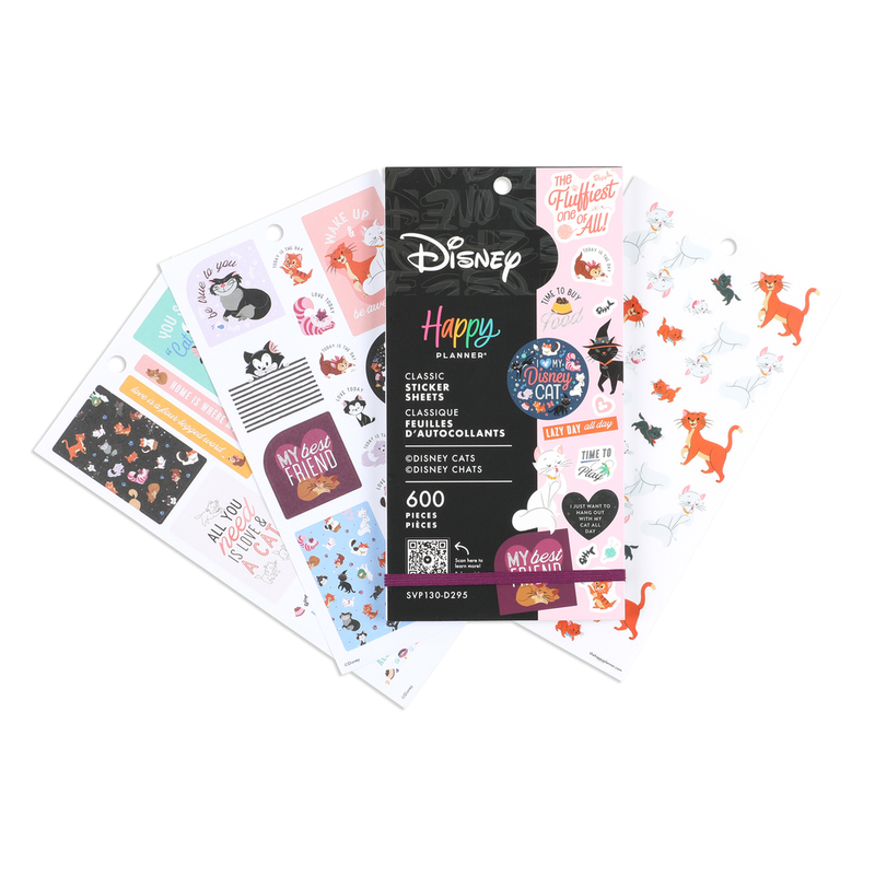 Disney Cats - Value Pack Stickers
