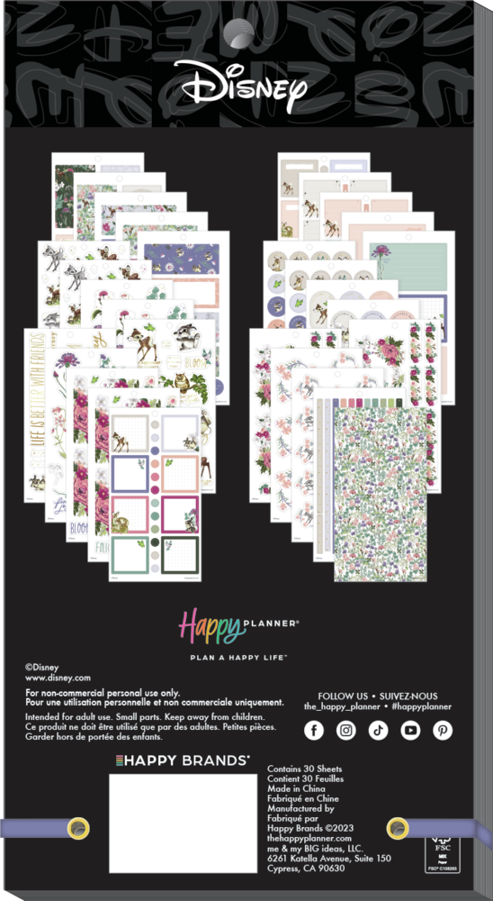 Happy factory planner stickers Disney