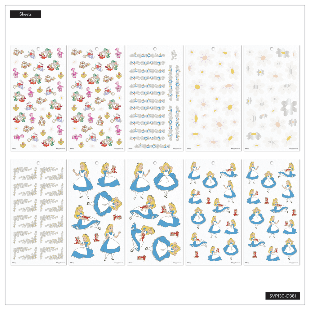 disney-alice-in-wonderland-curious-value-pack-stickers-happy-planner for Free Printable Brazilian Portuguese Worksheets Disney Alice in Wonderland Curious - Value Pack Stickers β Happy Planner for Free Printable Brazilian Portuguese Worksheets