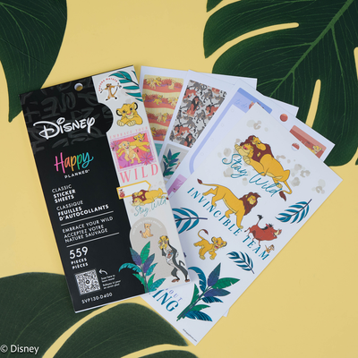 Disney The Lion King Embrace Your Wild - Value Pack Stickers
