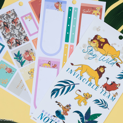 Disney The Lion King Embrace Your Wild - Value Pack Stickers