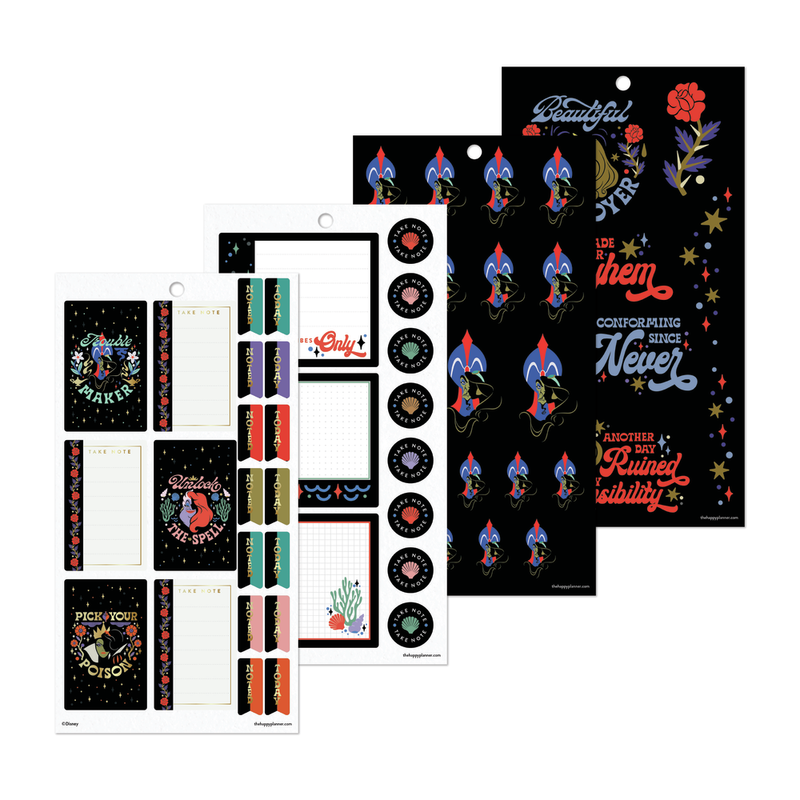 Disney Good vs. Evil - Value Pack Stickers