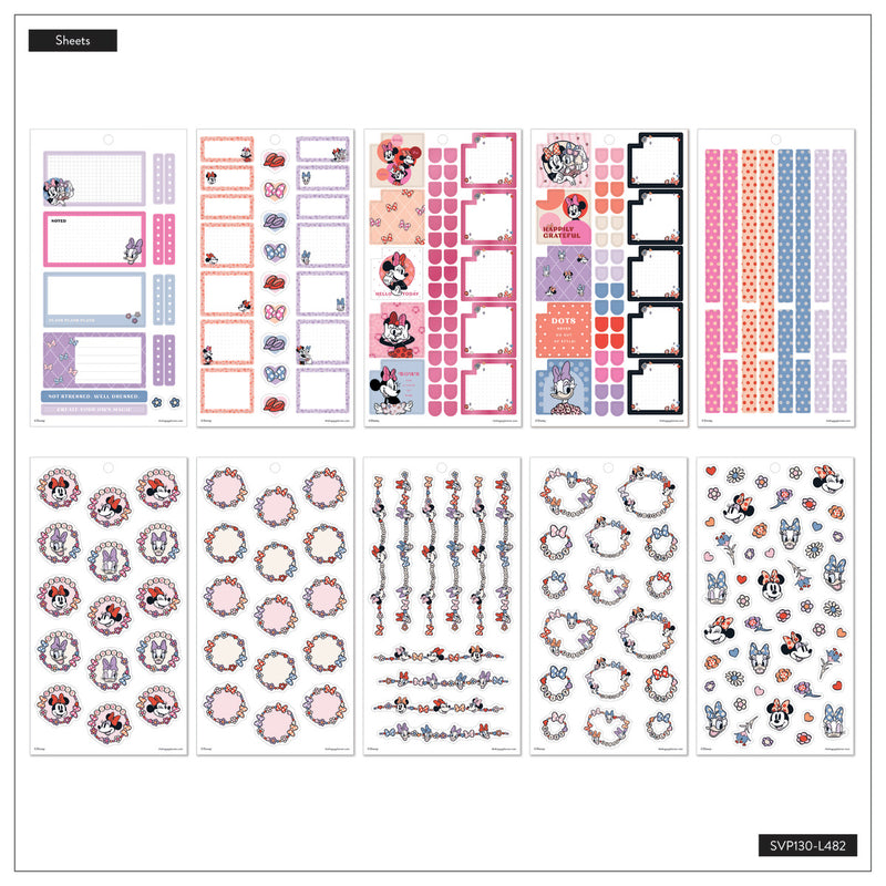 Disney Minnie Mouse Bow Happy - Value Pack Stickers