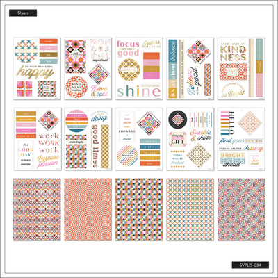 Homespun - Large Value Pack Stickers