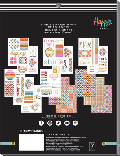 Homespun - Large Value Pack Stickers