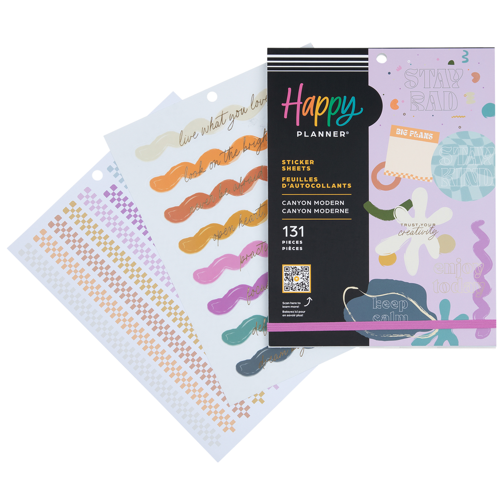 518 Sticker Canyon Modern - Large Value Pack Stickers – Happy Planner