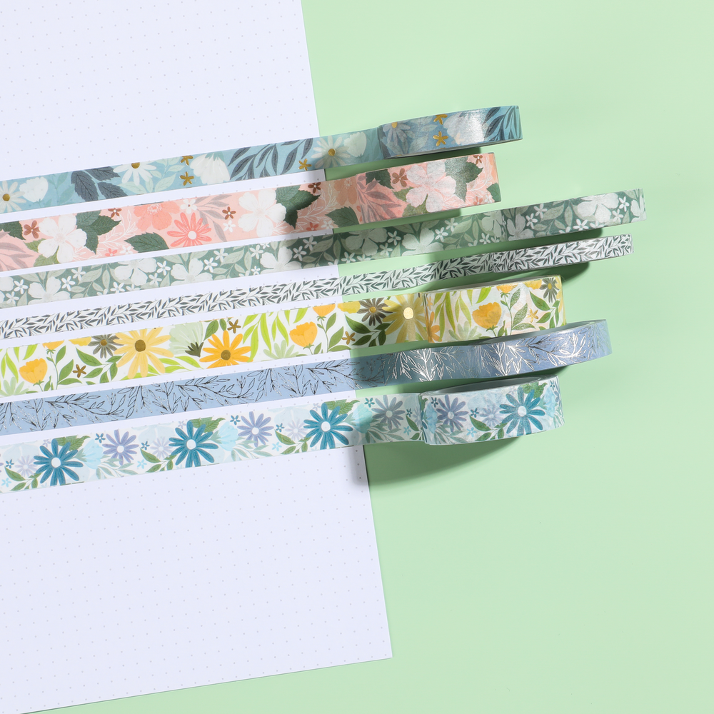 washi tape 'flowers and branches' - Daphne's Diary