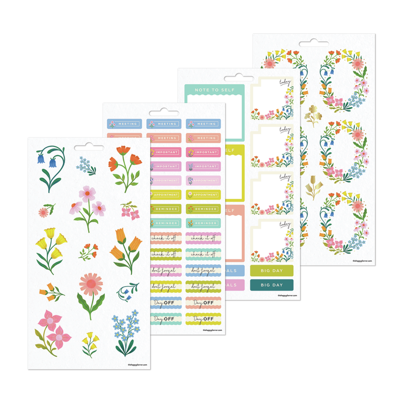 Planning 101 - Classic Undated Planner Starter Bundle