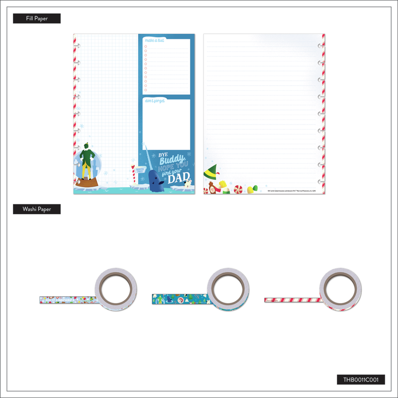 Elf - Classic Filler Paper & Washi Tape Bundle