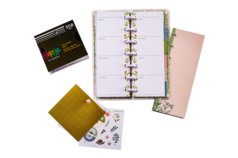 Botanical Blooms - Skinny Mini Undated Planner Bundle