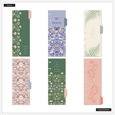 Botanical Blooms - Skinny Mini Undated Planner Bundle