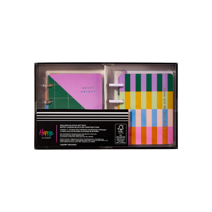 Building Blocks - Micro Notebook Gift Bundle – Happy Planner