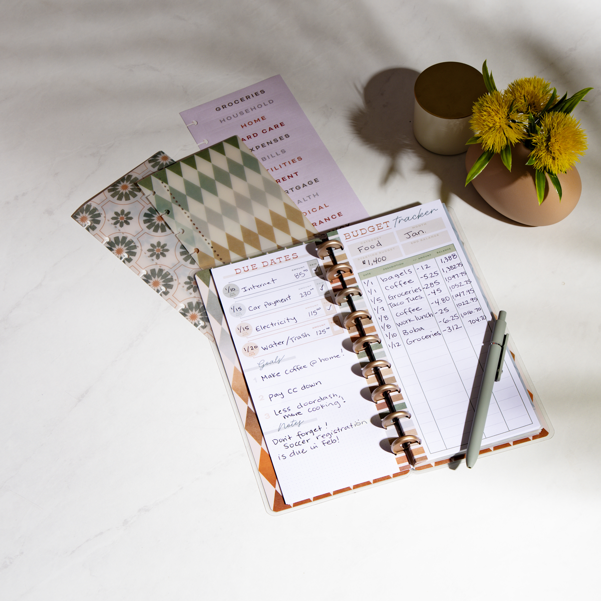 Budget - Skinny Classic Budget Tracker Bundle – Happy Planner