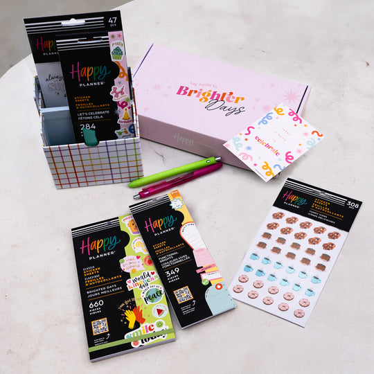 Happy Planner offers Be Happy Box - Pressed Flo