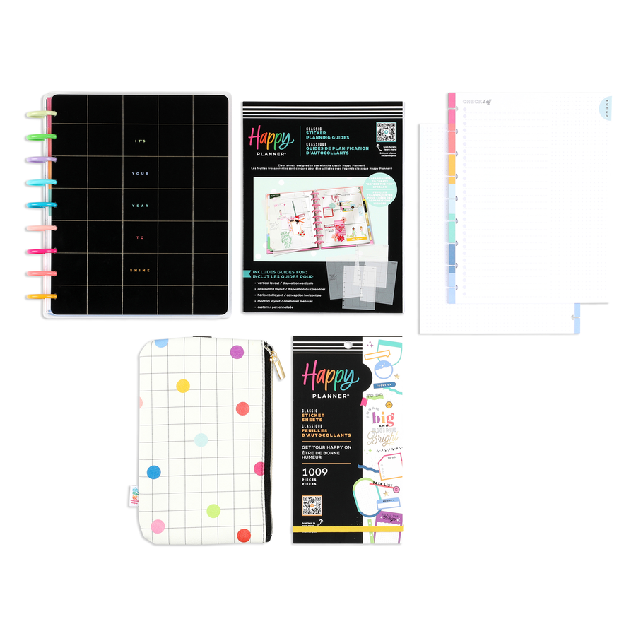 Happy Planner Starter Bundle - Classic Planner Gift Box Set happy-planner-starter-bundle-classic-planner-gift-box-set