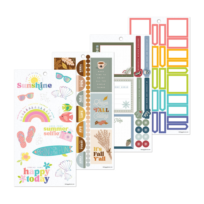 Ultimate Seasonal Sticker Bundle - 4 Sticker Books