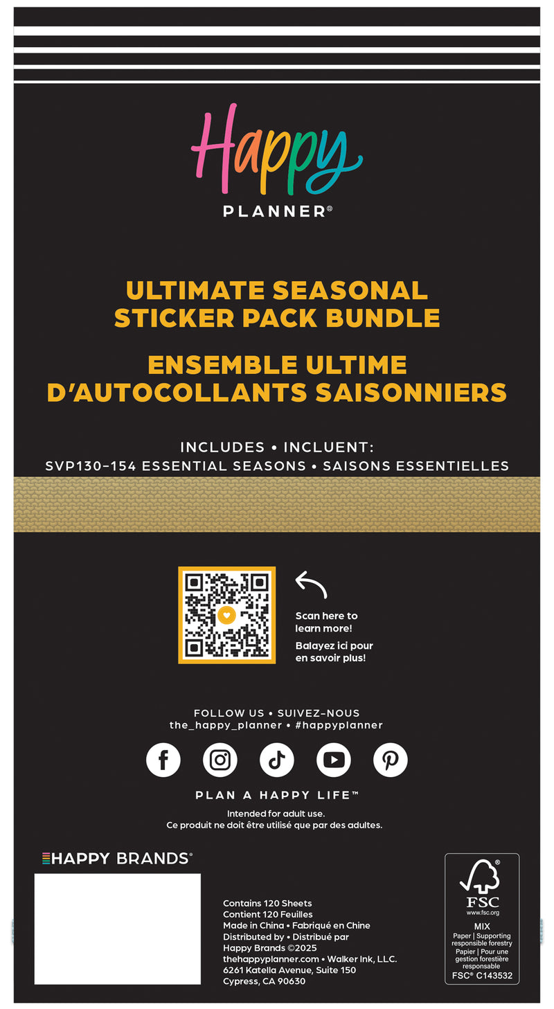 Ultimate Seasonal Sticker Bundle - 4 Sticker Books