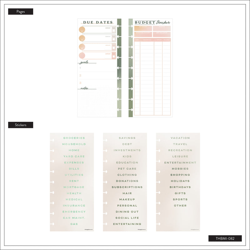 Savvy Budgeter - Skinny Classic Budget Tracker Bundle