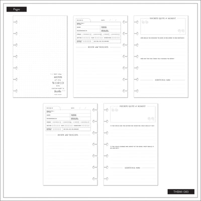 One More Chapter - Mini Reading Journal Bundle