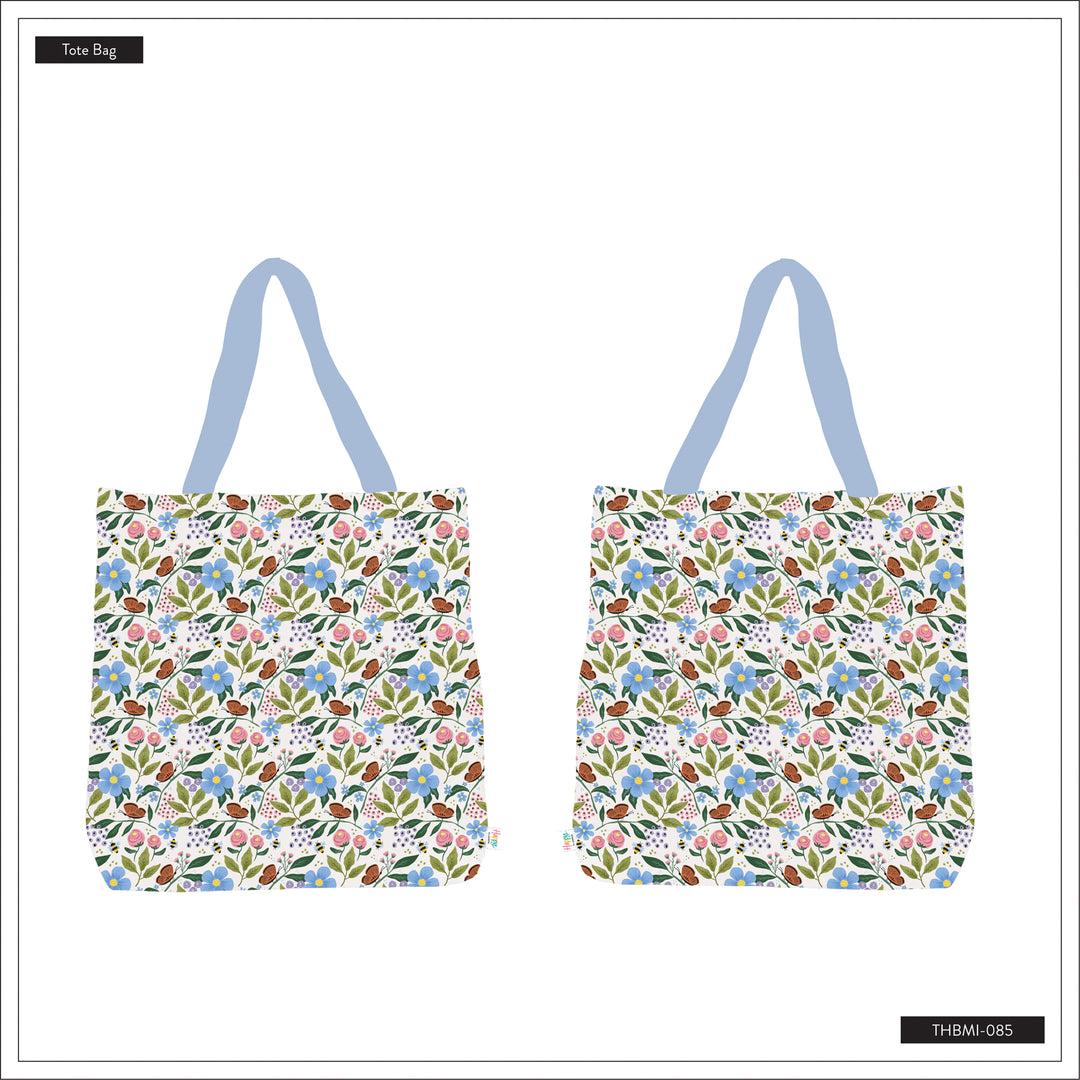 Buzzy Garden - Canvas Tote Bag – Happy Planner