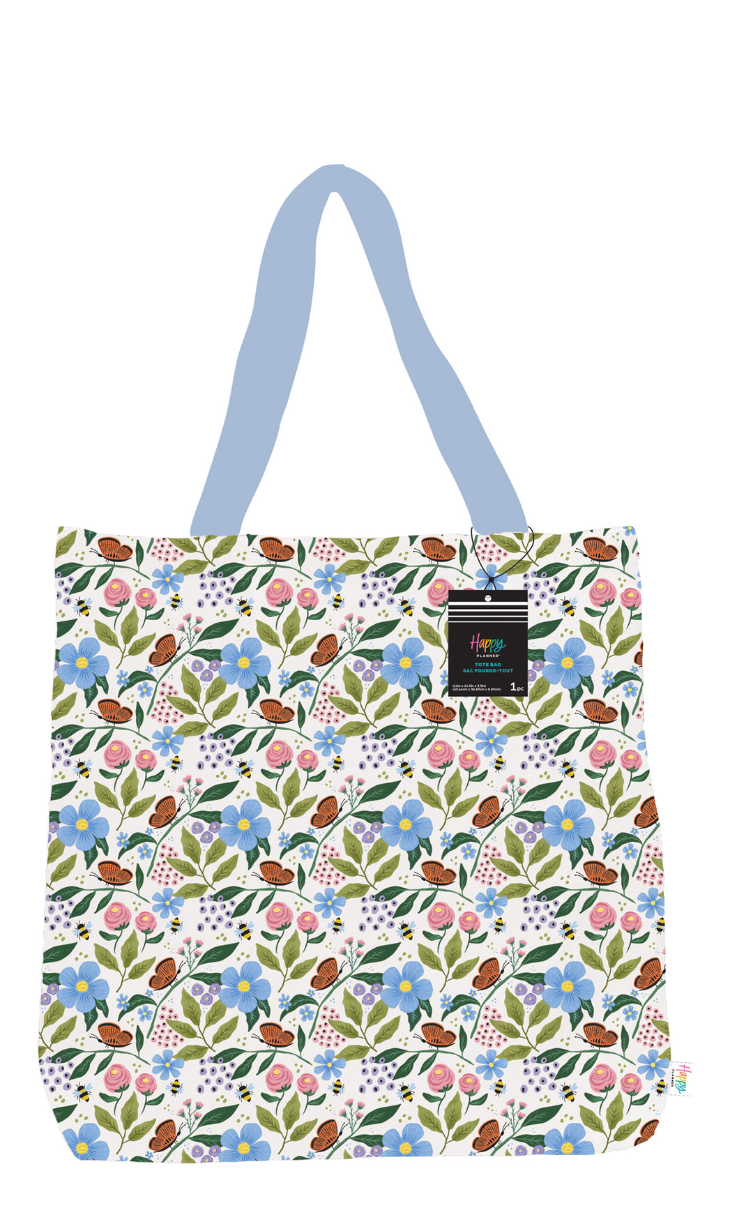 Buzzy Garden - Canvas Tote Bag – Happy Planner