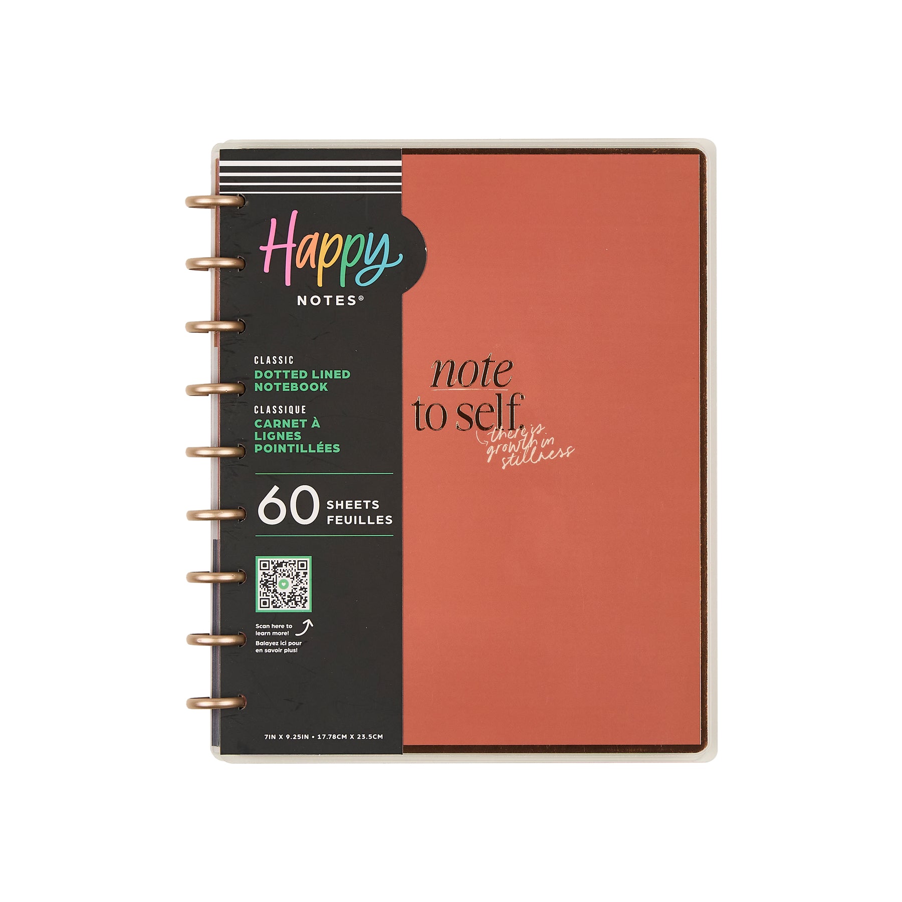 Notebook 60 See the Good - Dotted Lined Classic Notebook - 60 Sheets – Happy Planner